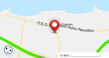 Location of business on map