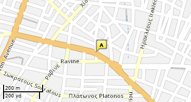 Χάρτης και σημείο της επιχείρησης