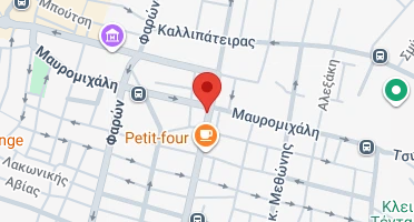 Location of business on map