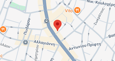 Location of business on map