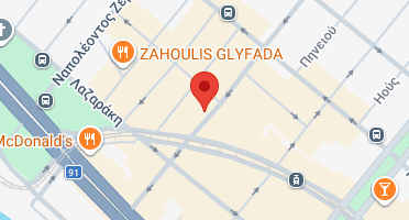 Location of business on map