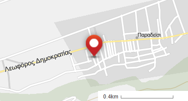 Location of business on map