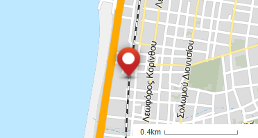 Location of business on map