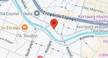 Location of business on map