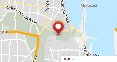 Χάρτης και σημείο της επιχείρησης