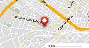 Location of business on map