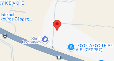 Location of business on map