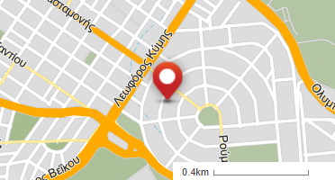 Location of business on map