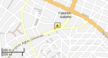Χάρτης και σημείο της επιχείρησης