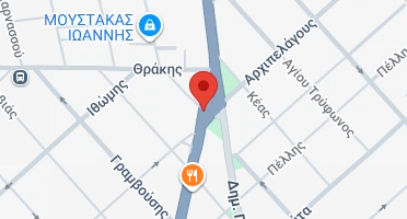 Location of business on map