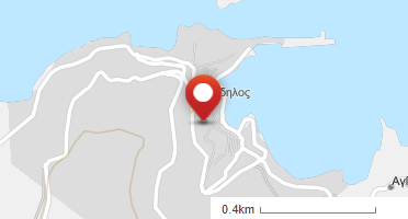 Location of business on map