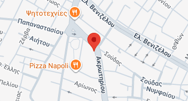 Location of business on map