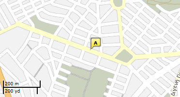 Location of business on map