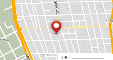 Location of business on map