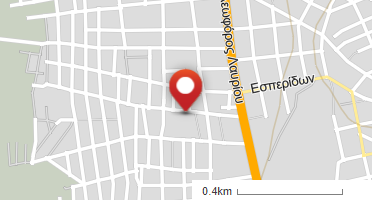 Location of business on map