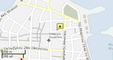 Χάρτης και σημείο της επιχείρησης