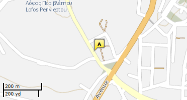 Location of business on map