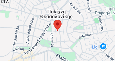 Location of business on map