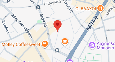 Location of business on map
