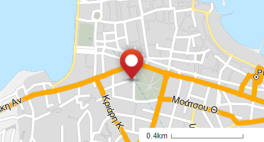 Location of business on map