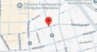 Χάρτης και σημείο της επιχείρησης