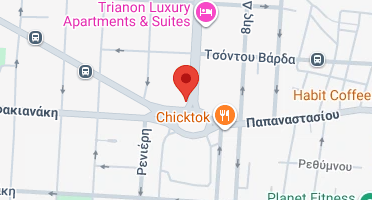 Location of business on map