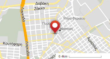 Location of business on map