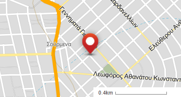 Location of business on map