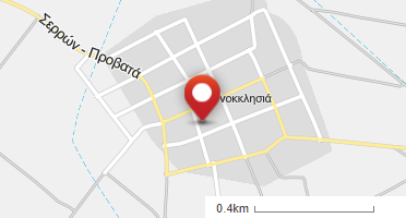 Location of business on map