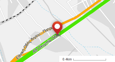Location of business on map