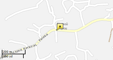 Location of business on map