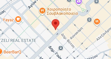 Location of business on map