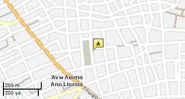 Location of business on map