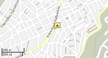 Location of business on map