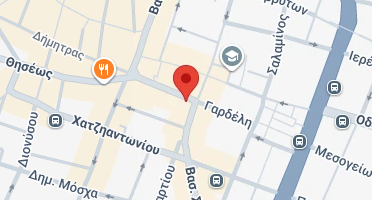 Location of business on map