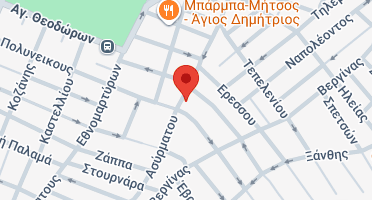Location of business on map