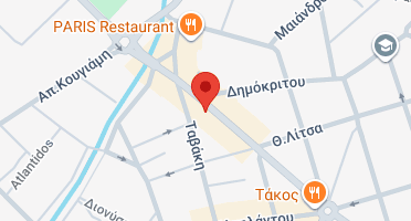 Location of business on map
