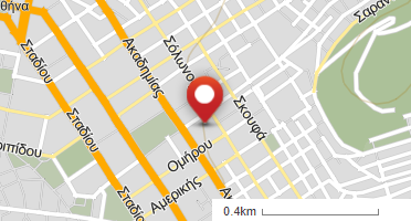 Location of business on map