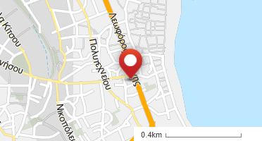 Location of business on map