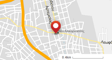 Location of business on map