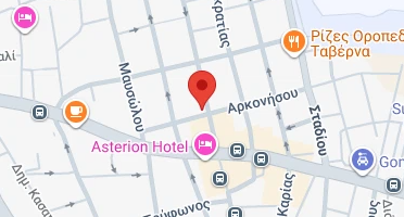 Χάρτης και σημείο της επιχείρησης