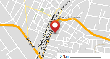 Location of business on map