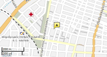 Location of business on map