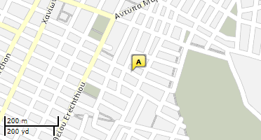 Location of business on map