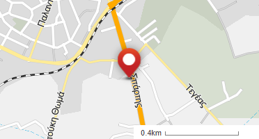 Location of business on map