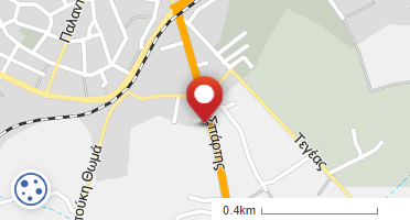 Location of business on map