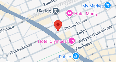 Location of business on map