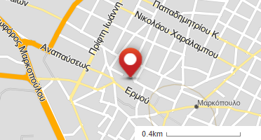 Location of business on map