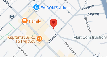 Location of business on map