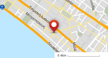 Location of business on map
